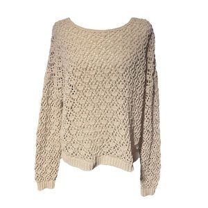 Nicole Miller crochet sweater